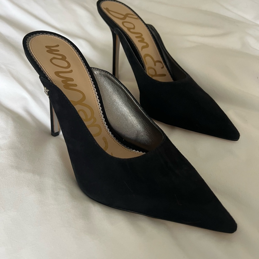 Sam Edelman Black Stiletto Heels